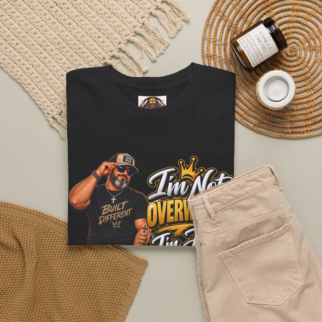 Graphic Tee — "I’m Not Overweight I’m Just A Lot To Love" Plus-Size Pride Shirt