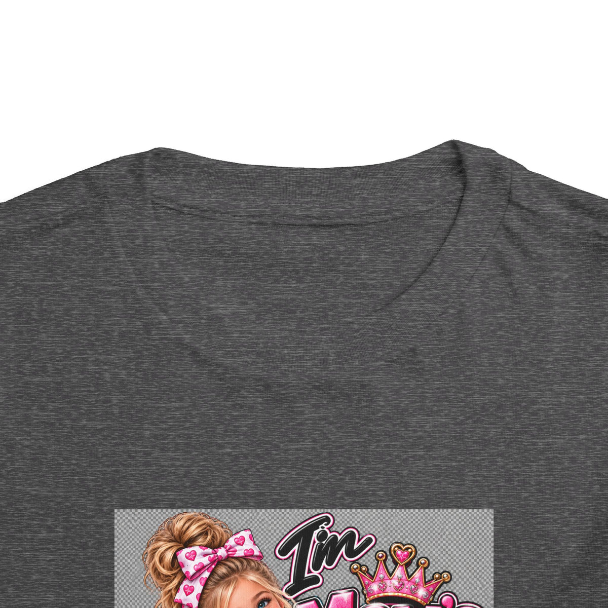 Toddler Tee — "I'm My Mom's Little Doctor" Cute Pink Doctor Playtime Shirt