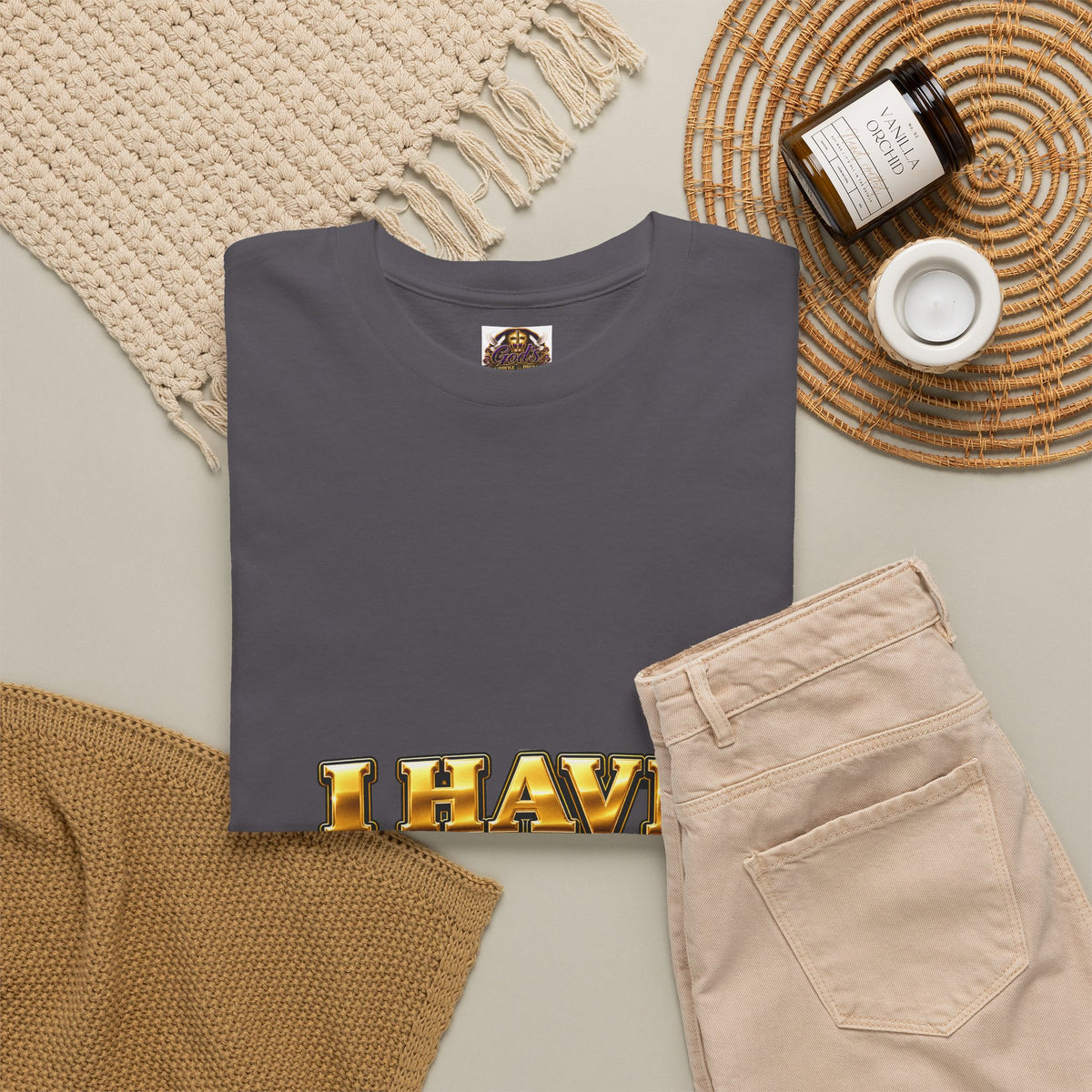 T‑Shirt — “I Have Two Jobs” Graphic Tee (Front Text + Back: “1 Stay Holy / 2 Stay Prayed Up”)