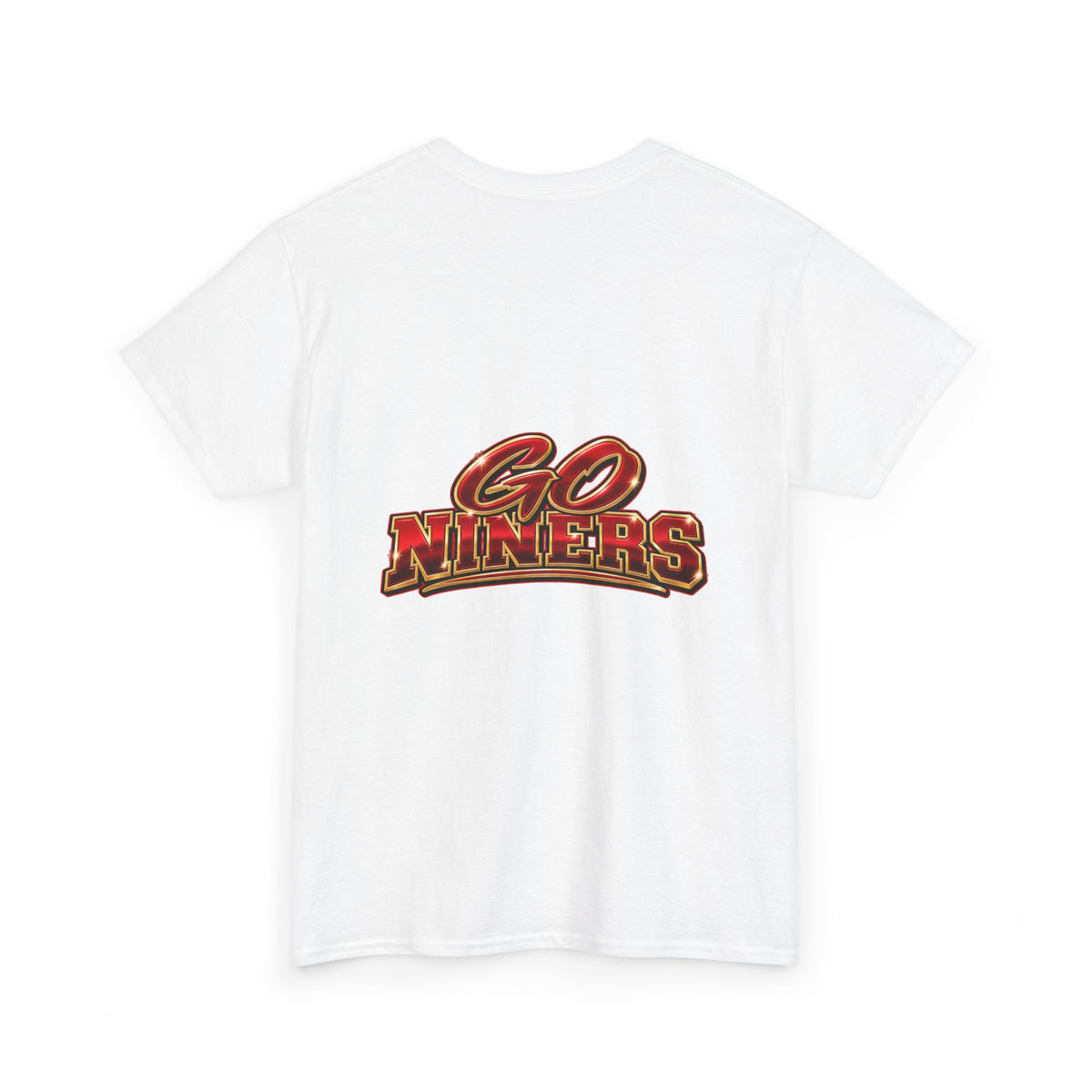 49ers Fan T‑Shirt — "I'm a 49ers Man" Graphic Tee with "Go Niners" Back
