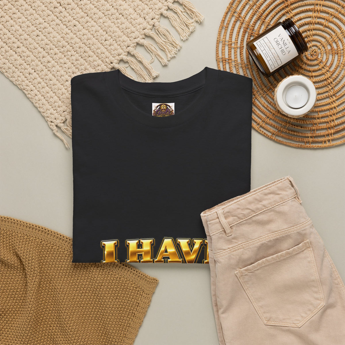 T‑Shirt — “I Have Two Jobs” Graphic Tee (Front Text + Back: “1 Stay Holy / 2 Stay Prayed Up”)