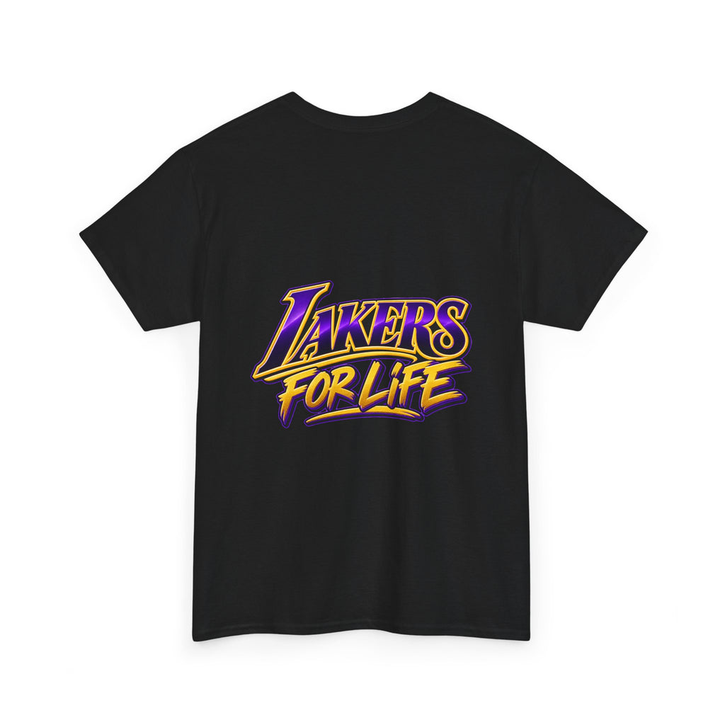 Lakers Fan T-Shirt — "I’m a Lakers Fan" Front & "Lakers For Life" Back