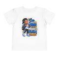 Toddler Tee — “I’m Too Cute to Be Mom’s Problem Child” Cute Boy Graphic