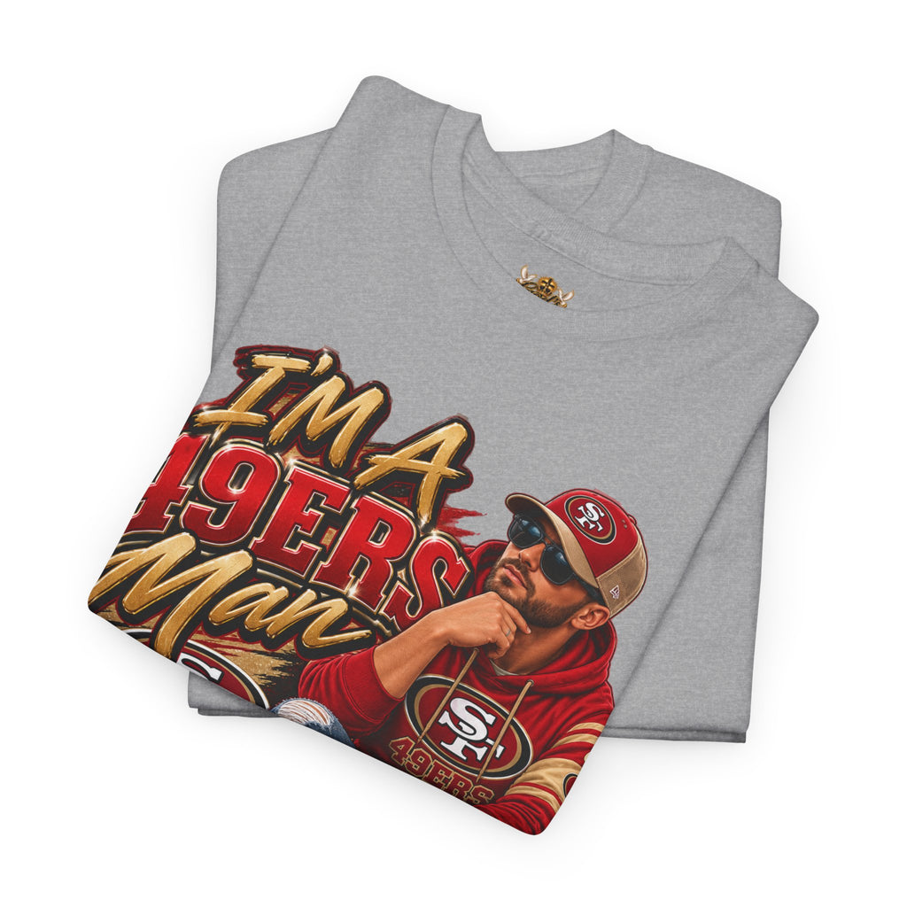 49ers Fan T-Shirt - "I'm a 49ers Man" Vintage Football Tee