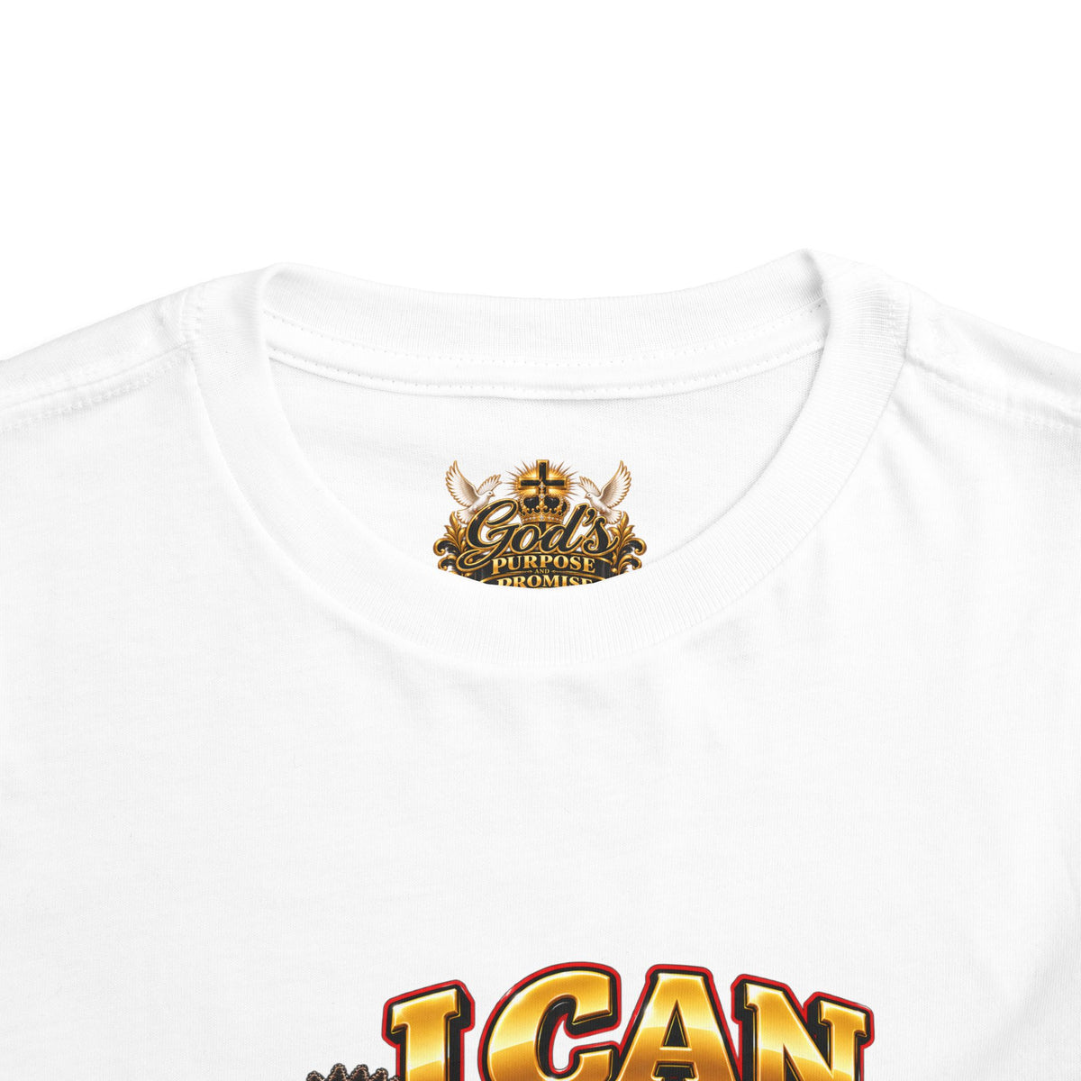 Toddler Tee — "I Can Count to Five But I Can Only Tie My Shoe" Graphic