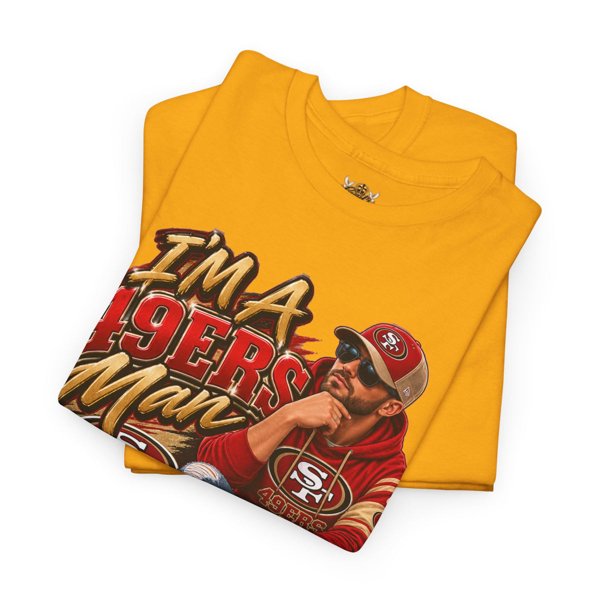 49ers Fan T-Shirt - "I'm a 49ers Man" Vintage Football Tee