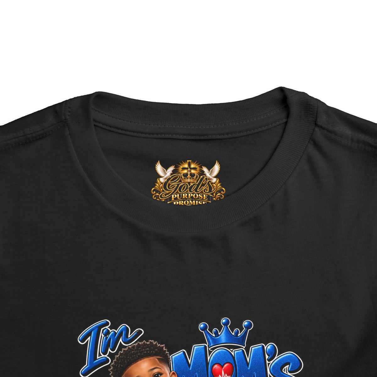 Toddler 'Mom's Little Doctor' Short Sleeve Tee - Cute Kids Doctor Playful Shirt