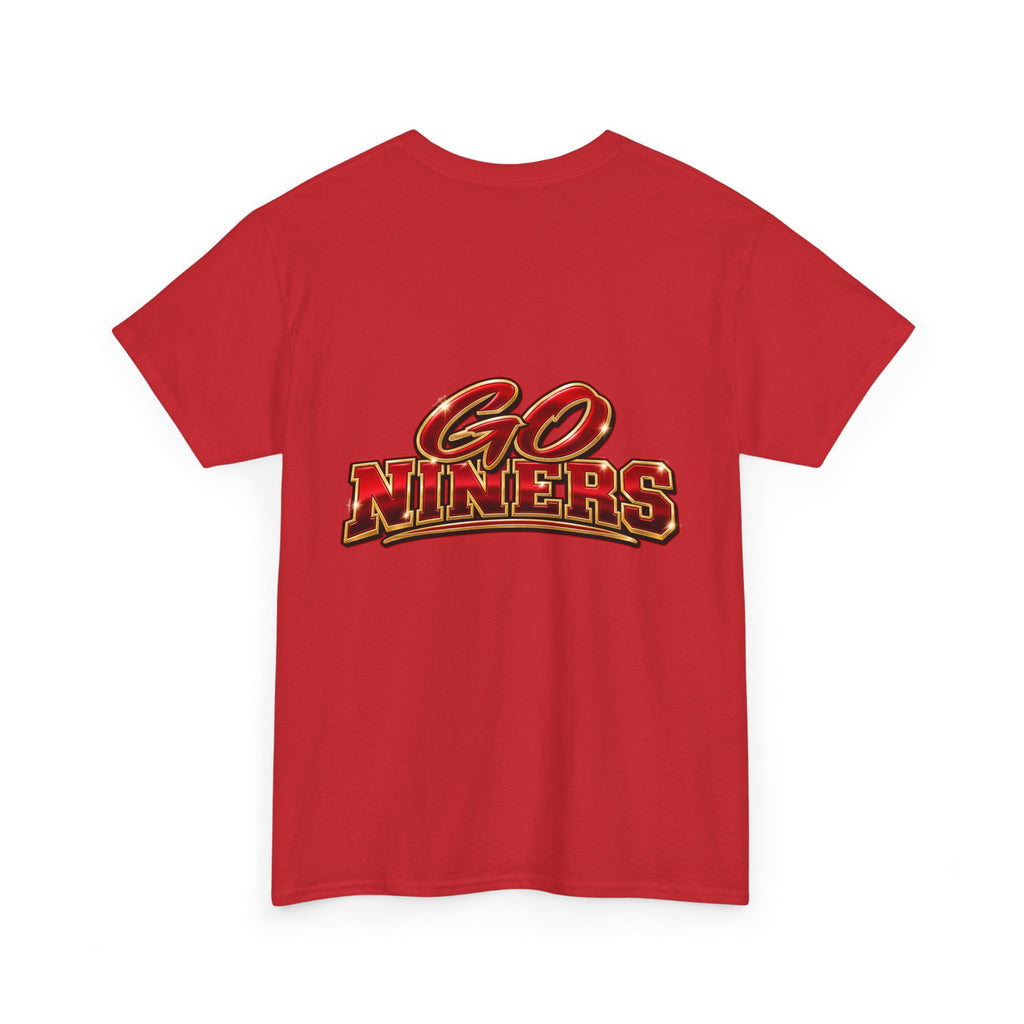 49ers Girl T-Shirt — "I'm a 49ers Girl" Fan Tee with Go Niners Backprint