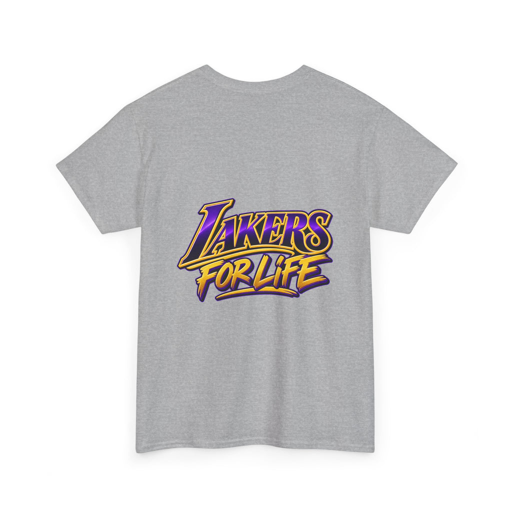 Lakers Fan T-Shirt — "I’m a Lakers Fan" Front & "Lakers For Life" Back