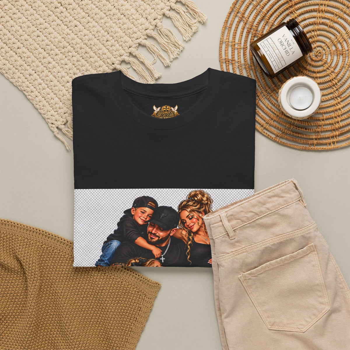 Family Man T‑Shirt — "I’m a Family Man" Front & "King of My Castle" Back Tee