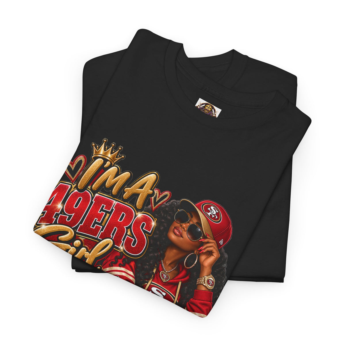 49ers Girl T-Shirt — "I'm a 49ers Girl" Fan Tee, Go Niners Football Shirt