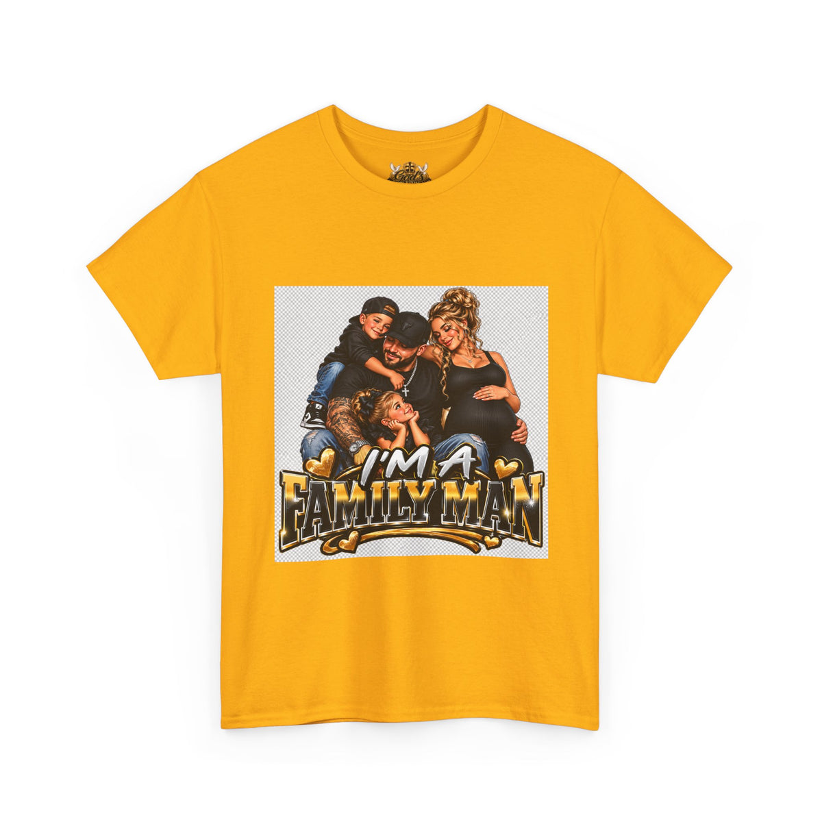 Family Man T‑Shirt — "I’m a Family Man" Front & "King of My Castle" Back Tee