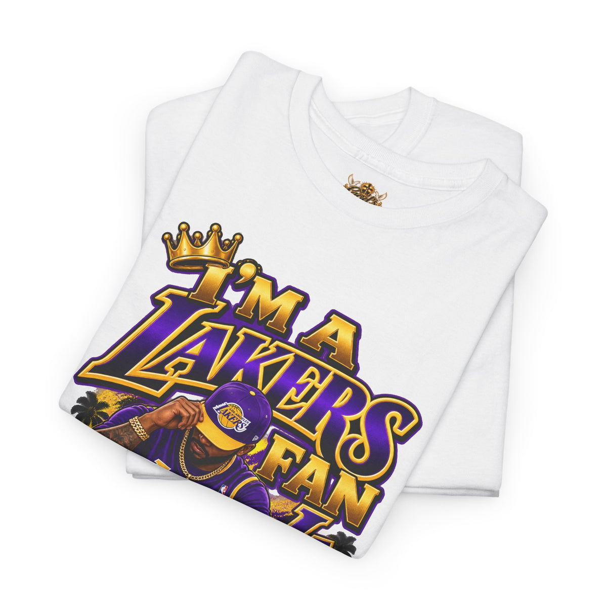 Lakers For Life T-Shirt – I’m a Lakers Fan Graphic Tee