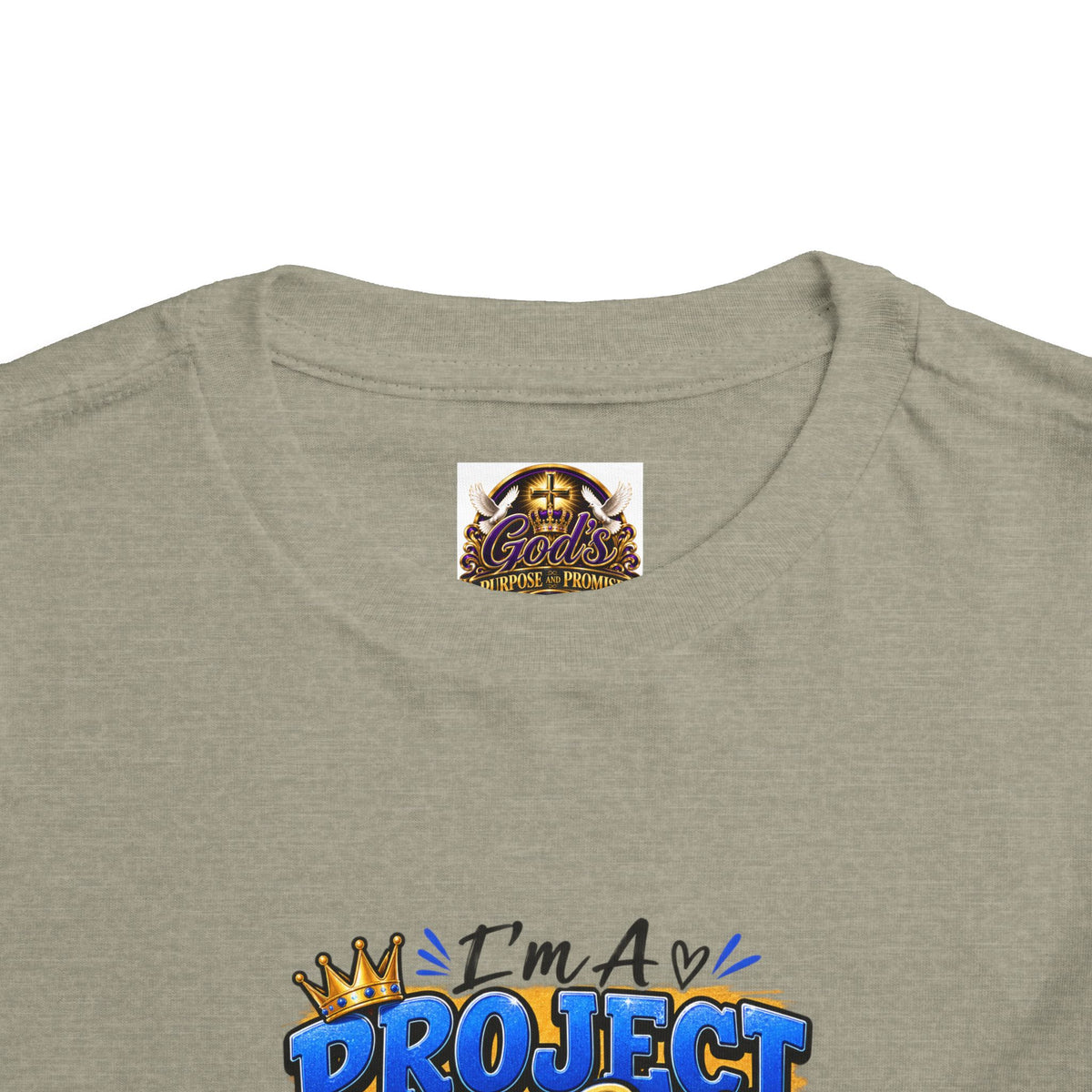 Project Baby Toddler Tee — "I'm a Project Baby" Cute Urban Baby Shirt
