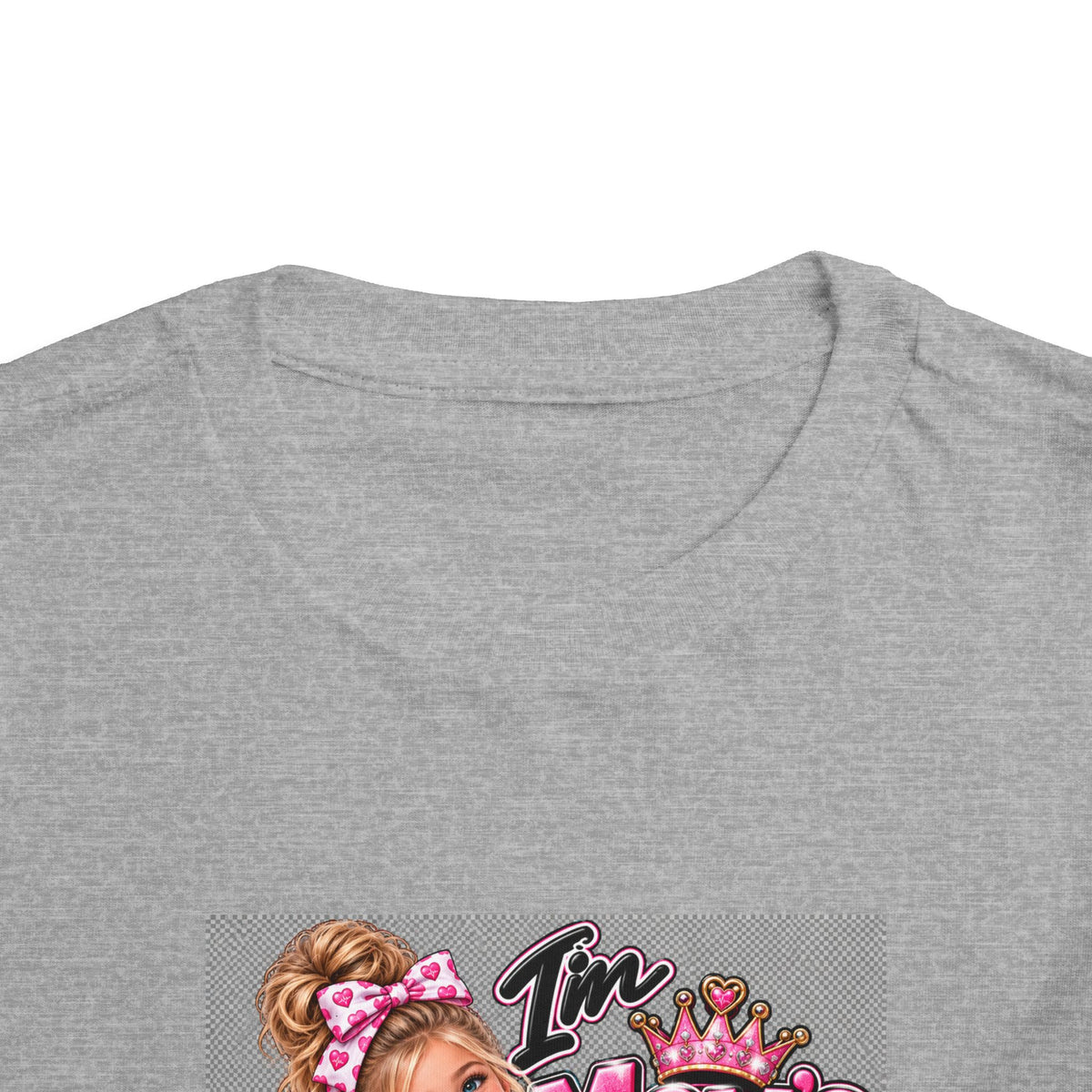 Toddler Tee — "I'm My Mom's Little Doctor" Cute Pink Doctor Playtime Shirt
