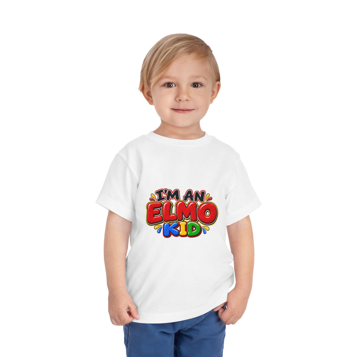 I'm An Elmo Kid Toddler T-Shirt — Cute Sesame Street Graphic Tee for Kids