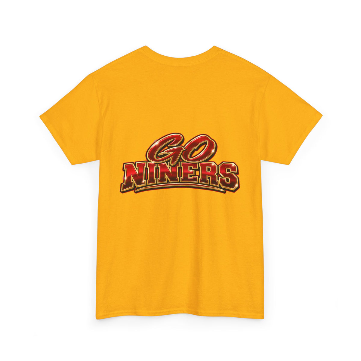 49ers Girl T-Shirt — "I'm a 49ers Girl" Fan Tee with Go Niners Backprint