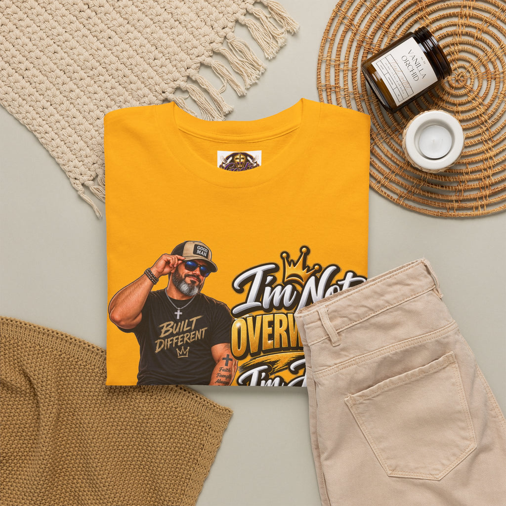 Graphic Tee — "I’m Not Overweight I’m Just A Lot To Love" Plus-Size Pride Shirt
