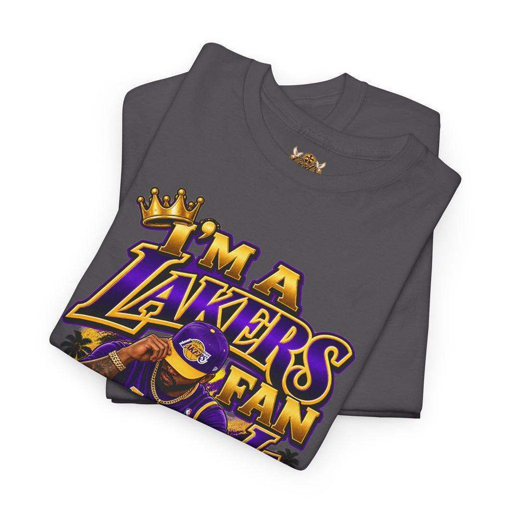 Lakers For Life T-Shirt – I’m a Lakers Fan Graphic Tee