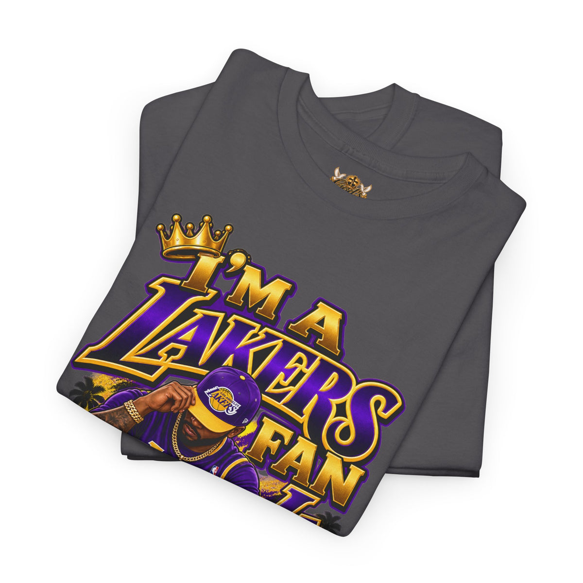 Lakers For Life T-Shirt – I’m a Lakers Fan Graphic Tee