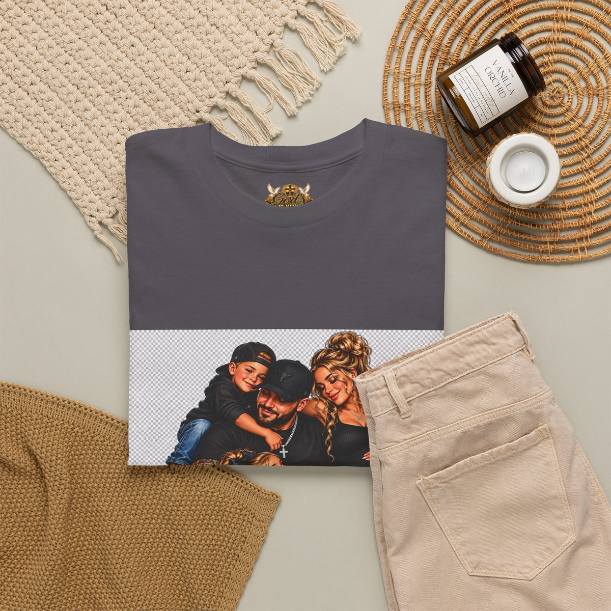 Family Man T‑Shirt — "I’m a Family Man" Front & "King of My Castle" Back Tee