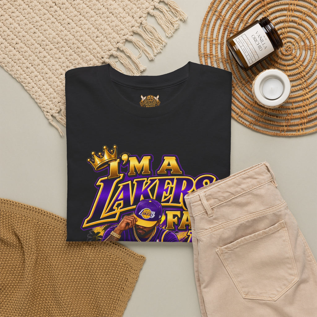 Lakers For Life T-Shirt – I’m a Lakers Fan Graphic Tee