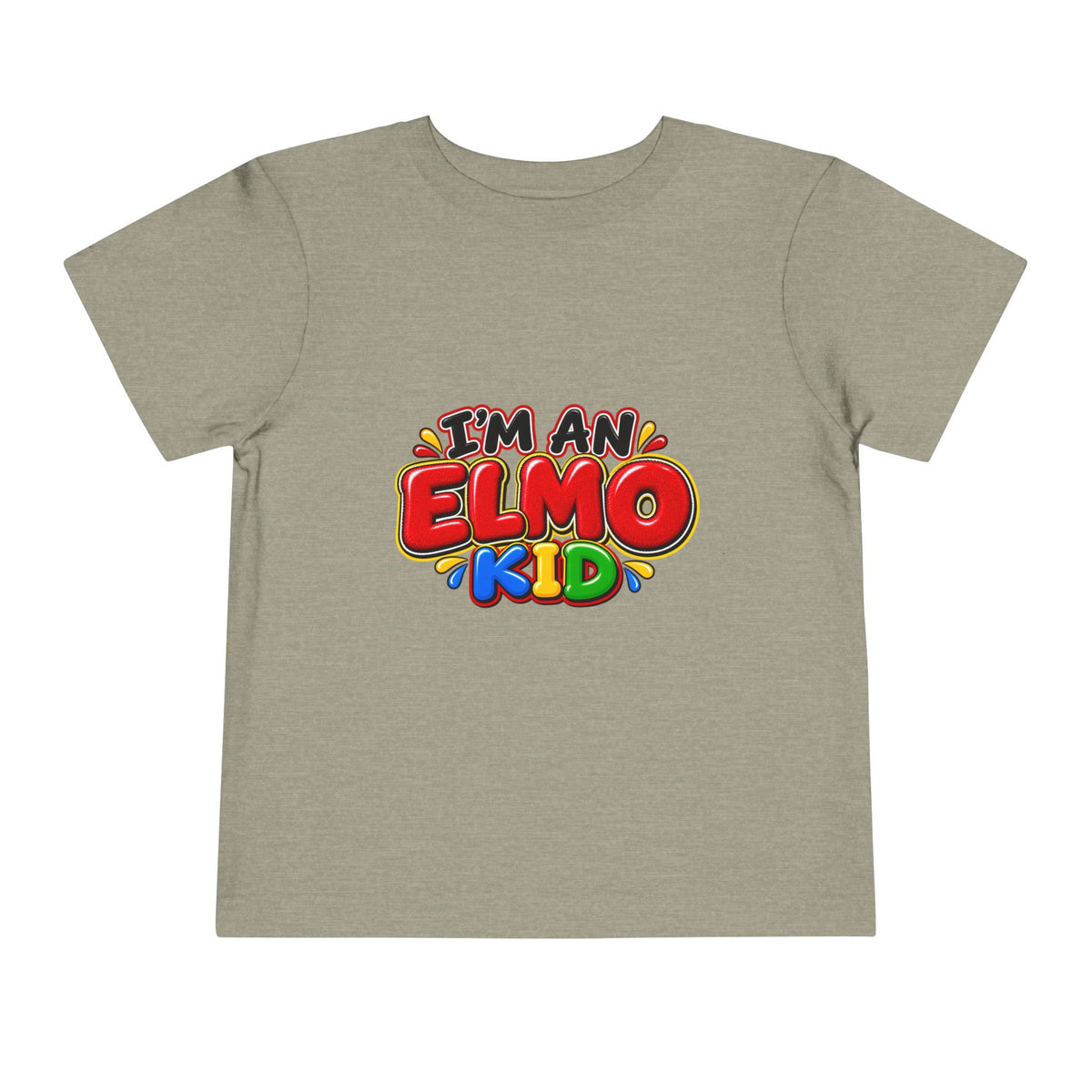 I'm An Elmo Kid Toddler T-Shirt — Cute Sesame Street Graphic Tee for Kids