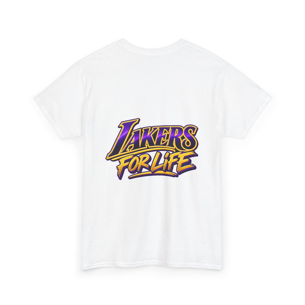 Lakers Fan T-Shirt — "I’m a Lakers Fan" Front & "Lakers For Life" Back