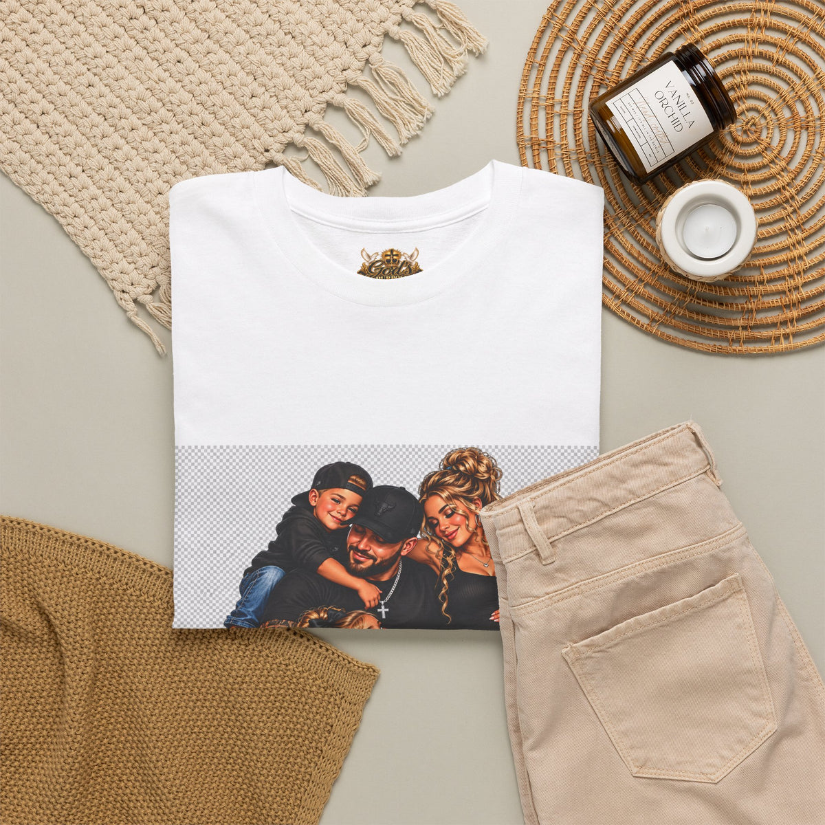 Family Man T‑Shirt — "I’m a Family Man" Front & "King of My Castle" Back Tee
