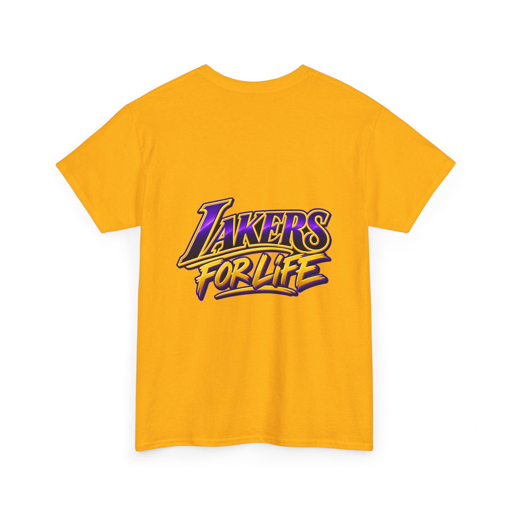 Lakers Fan T-Shirt — "I’m a Lakers Fan" Front & "Lakers For Life" Back