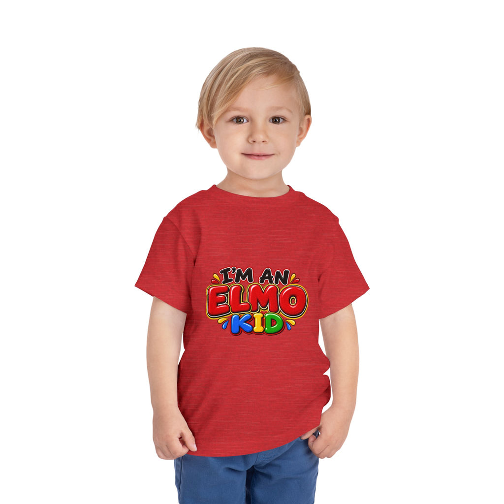 I'm An Elmo Kid Toddler T-Shirt — Cute Sesame Street Graphic Tee for Kids