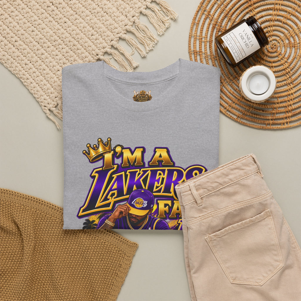Lakers For Life T-Shirt – I’m a Lakers Fan Graphic Tee