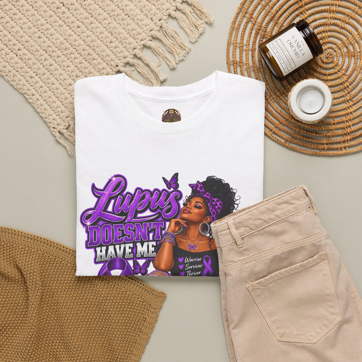 Lupus Awareness T‑Shirt — "Lupus Doesn't Have Me, I Have Lupus" Empowerment Tee