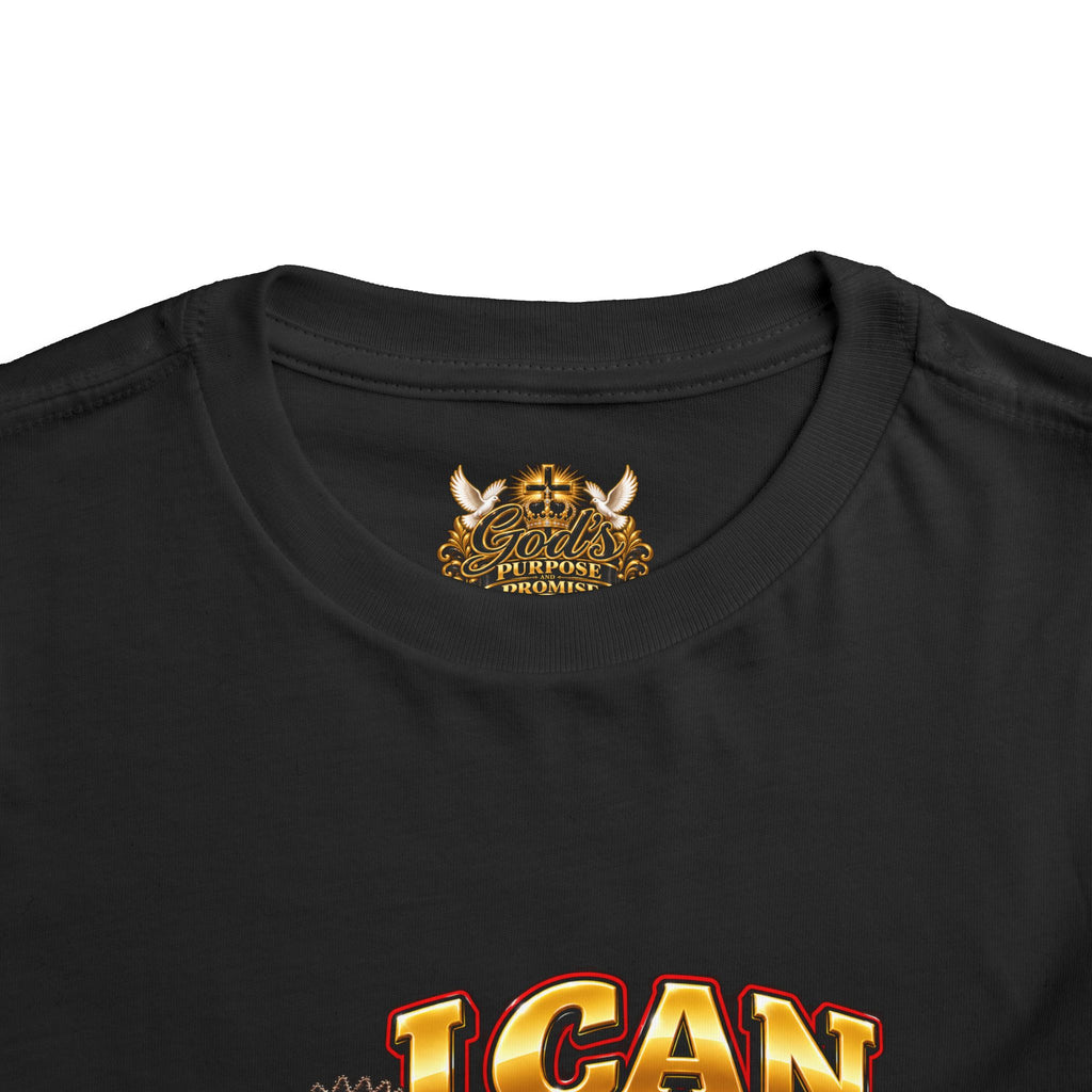 Toddler Tee — "I Can Count to Five But I Can Only Tie My Shoe" Graphic