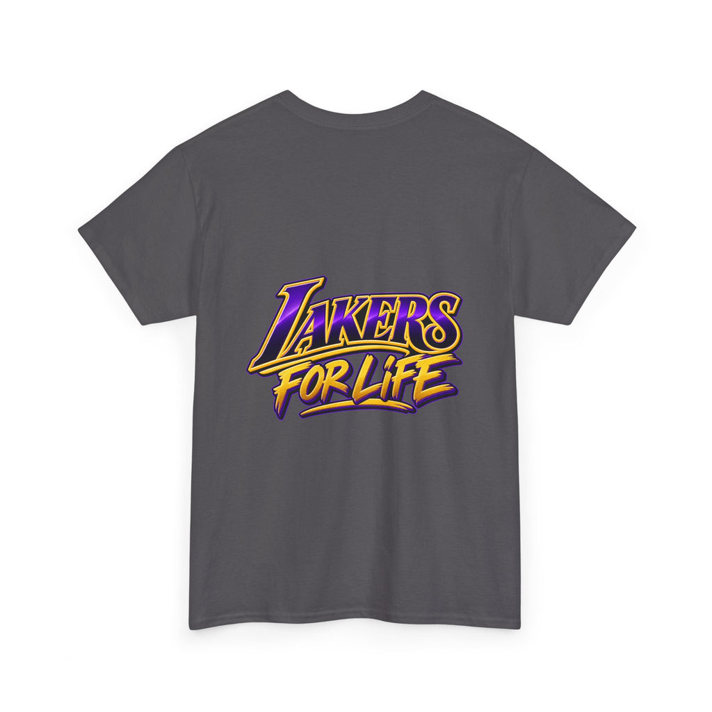 Lakers Fan T-Shirt — "I’m a Lakers Fan" Front & "Lakers For Life" Back