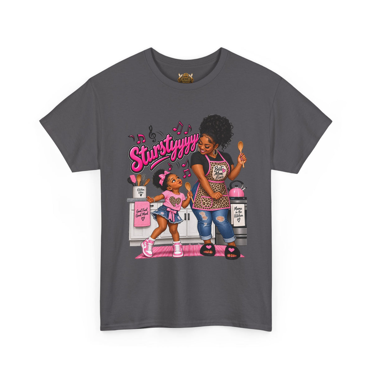 Mom & Daughter Dance Tee — "Stuntyyyy" Matching Graphic T-Shirt