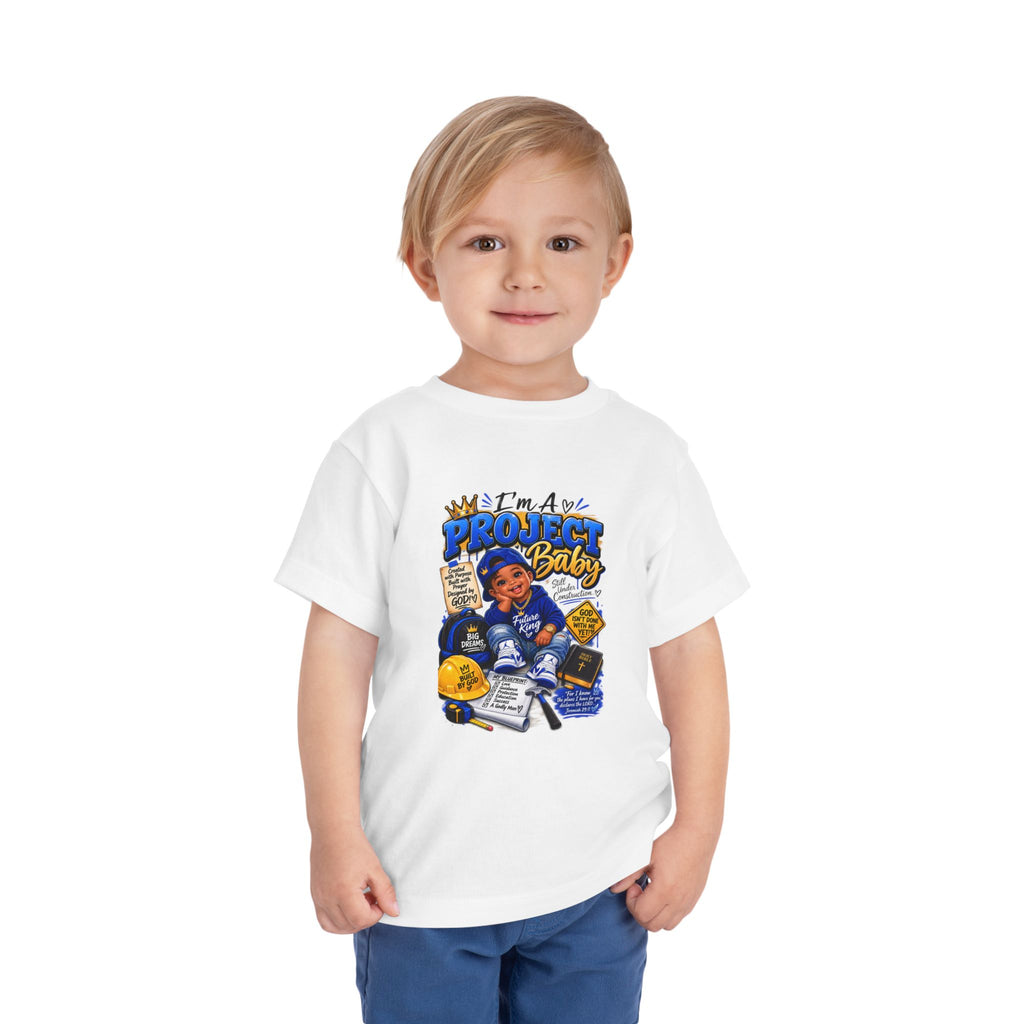 Project Baby Toddler Tee — "I'm a Project Baby" Cute Urban Baby Shirt