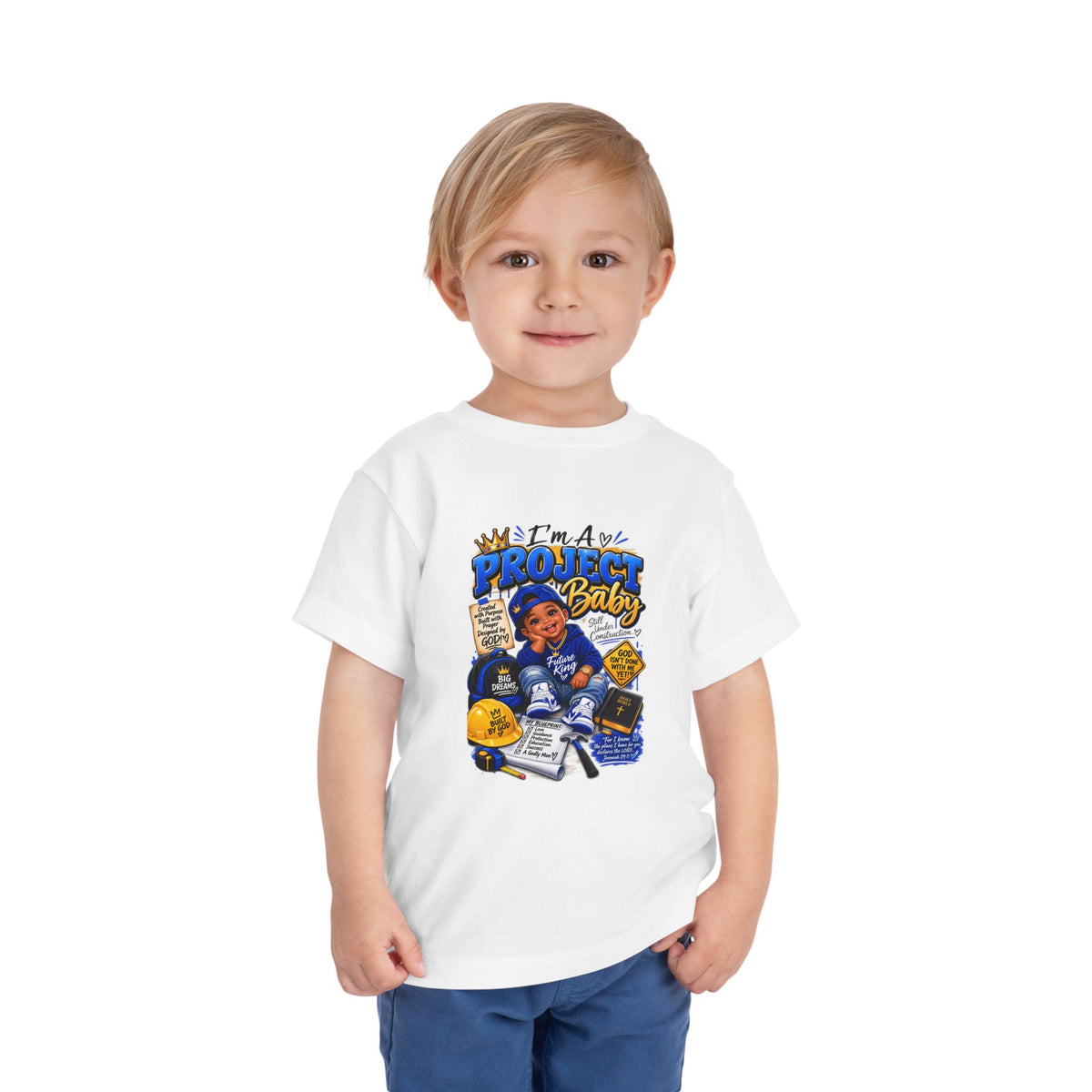 Project Baby Toddler Tee — "I'm a Project Baby" Cute Urban Baby Shirt