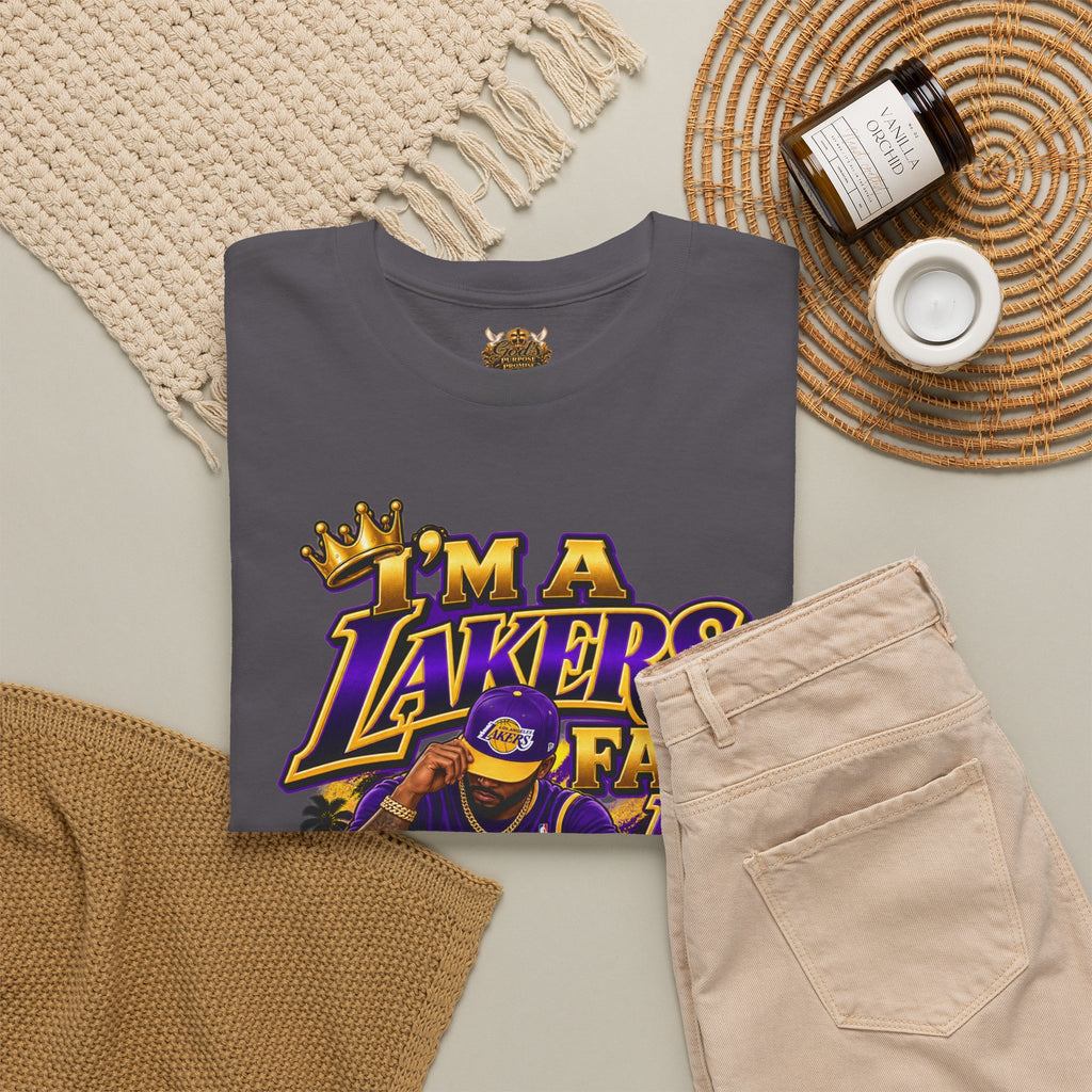 Lakers For Life T-Shirt – I’m a Lakers Fan Graphic Tee