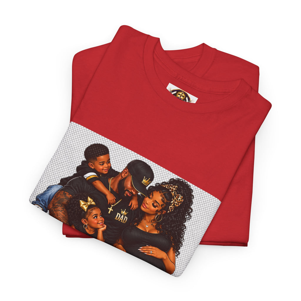 I'm a Family Man Tee — "King of My Castle" Family Graphic T-Shirt