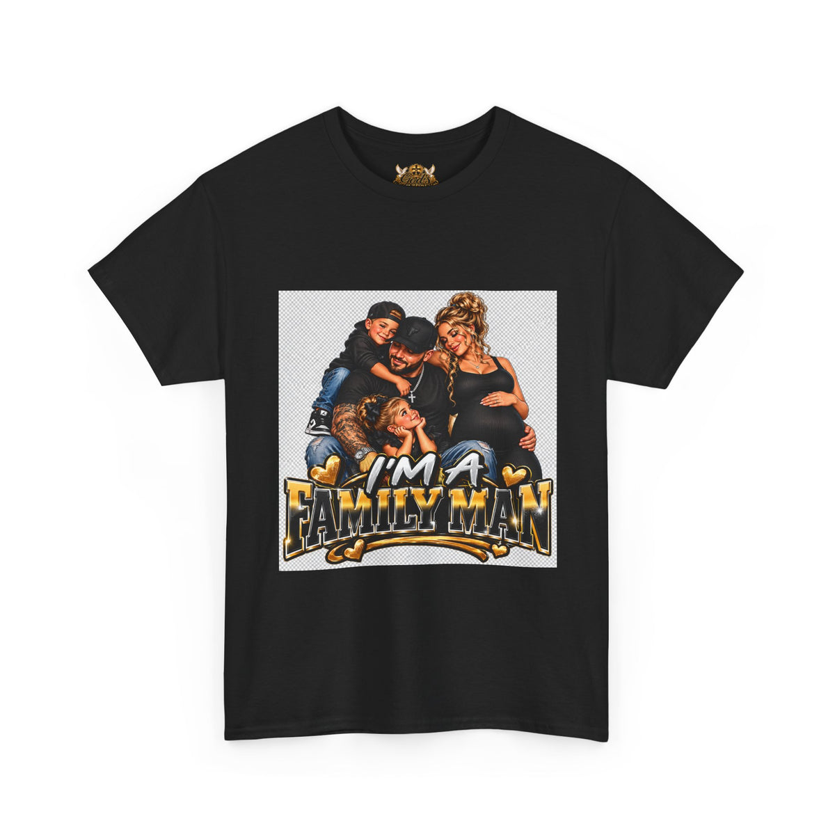 Family Man T‑Shirt — "I’m a Family Man" Front & "King of My Castle" Back Tee