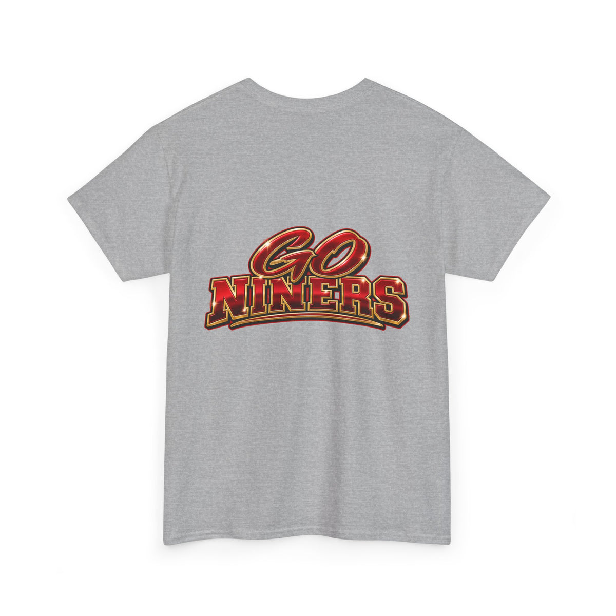 49ers Girl T-Shirt — "I'm a 49ers Girl" Fan Tee with Go Niners Backprint