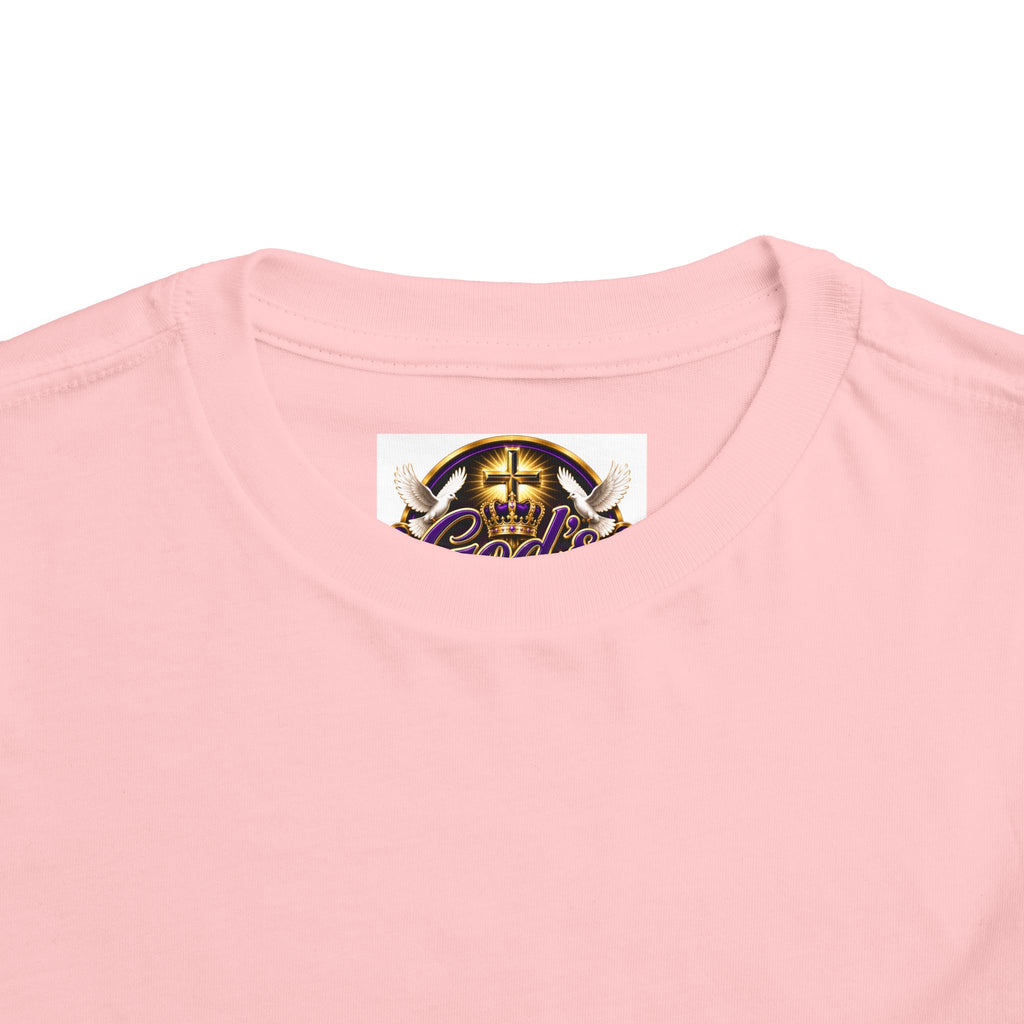 Toddler Tee — "My Mother Birthed Me But I Look Like My Father" Graphic
