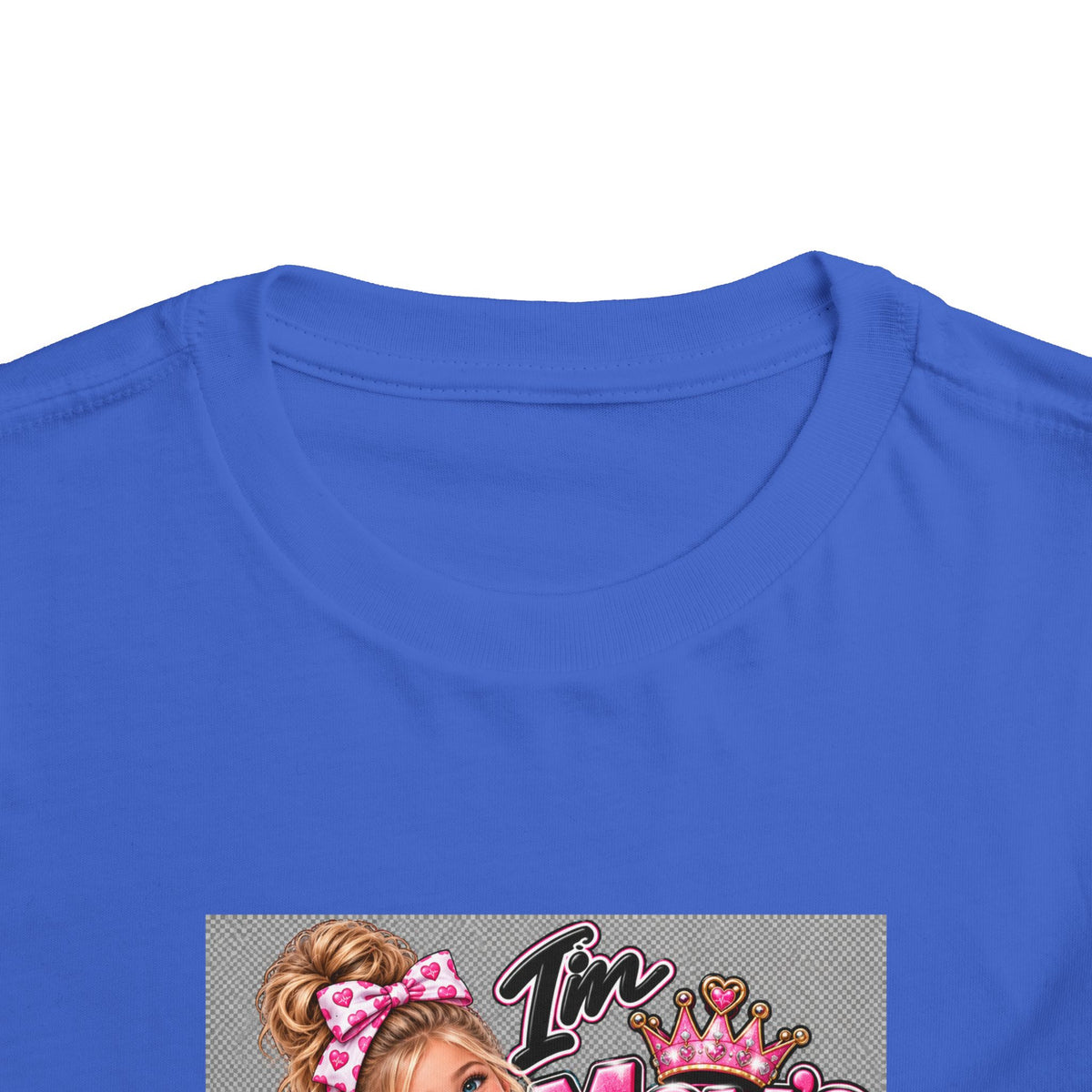 Toddler Tee — "I'm My Mom's Little Doctor" Cute Pink Doctor Playtime Shirt