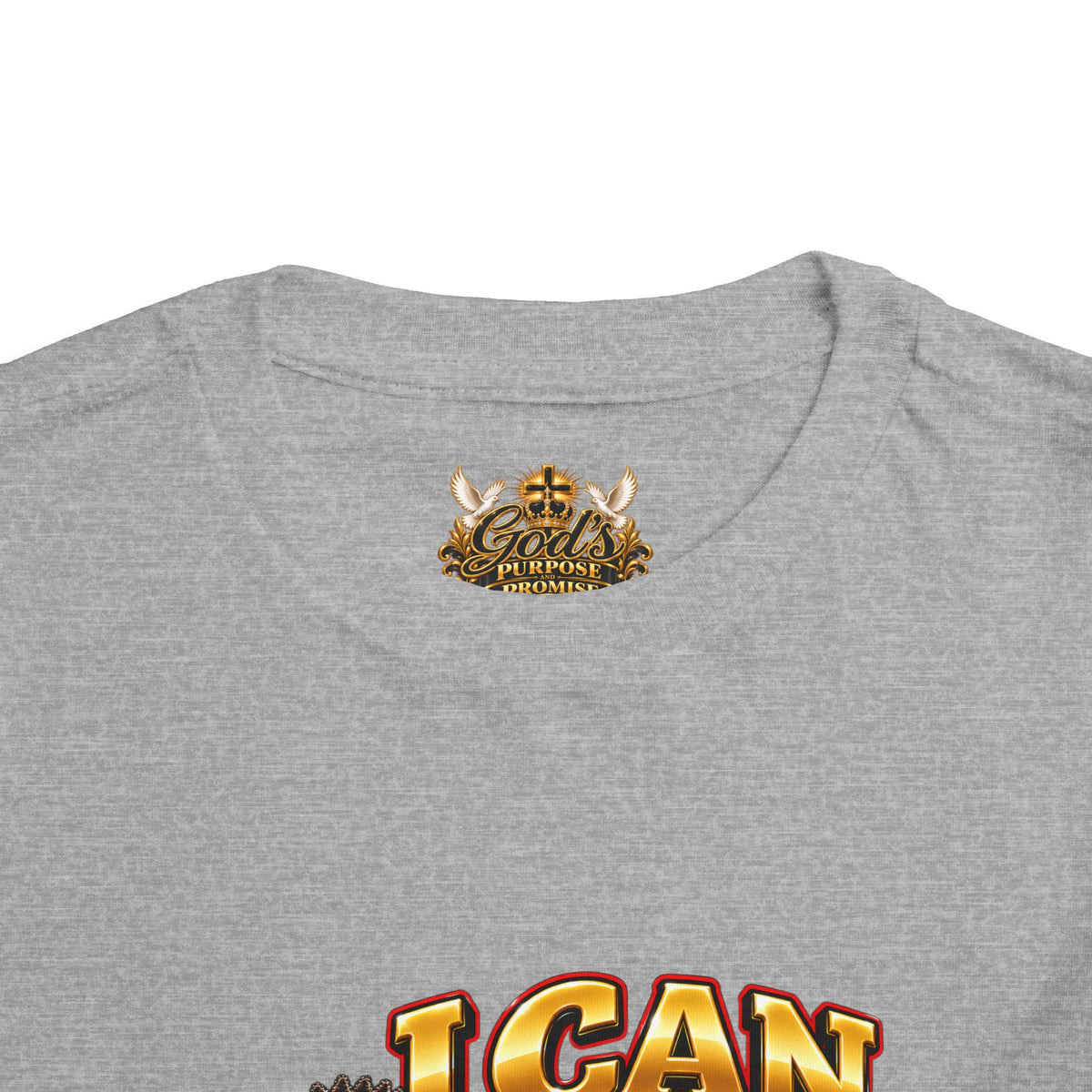 Toddler Tee — "I Can Count to Five But I Can Only Tie My Shoe" Graphic