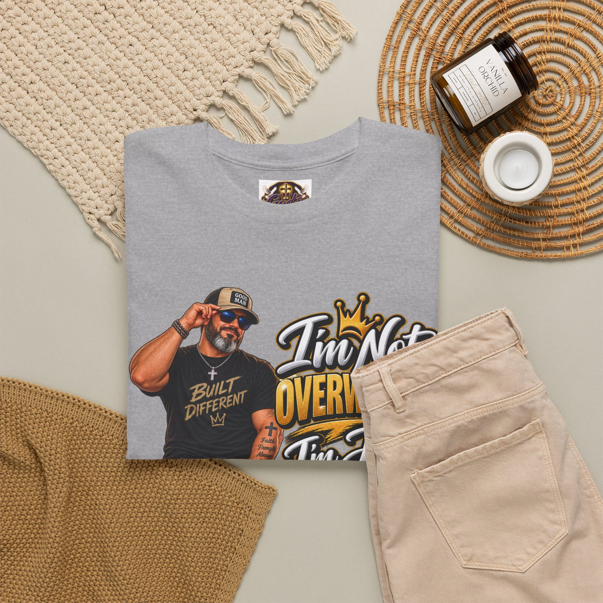Graphic Tee — "I’m Not Overweight I’m Just A Lot To Love" Plus-Size Pride Shirt